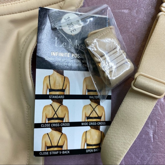 Le Mystere Infinite possibilities women’s bra size 38DD/E new with tags - Picture 11 of 15